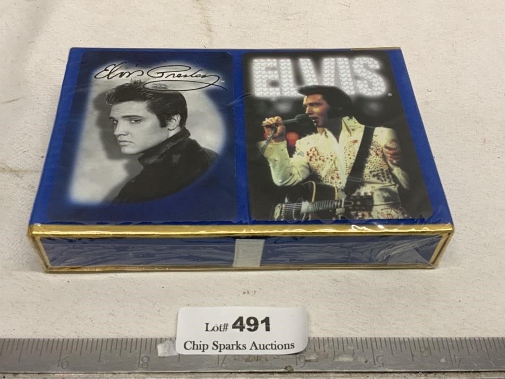 Vintage Sealed Elvis Presley Playing Cards