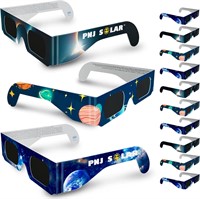 10 Pack Solar Eclipse Glasses AAS Approved