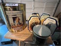 GOOD HOUSEKEEPING SEASONAL TINS LOT