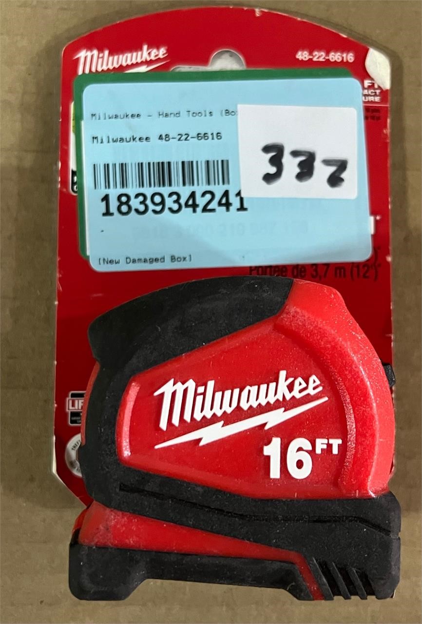 Milwaukee 16ft Tape Measure