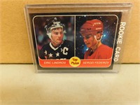 1990-91 Top Picks Lindros & Federov hockey card