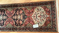 30.5 in x 99 in Approximate size Rug