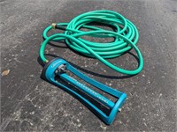 Gilmour Lawn Sprinkler With Garden Hose