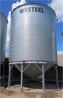 4800 Bushel Westeel 1805 Hopper Bottom Grain Bin