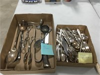 Silver Plate Utensils and Flatware