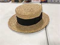 Size 7-1/8 Vintage Straw Hat