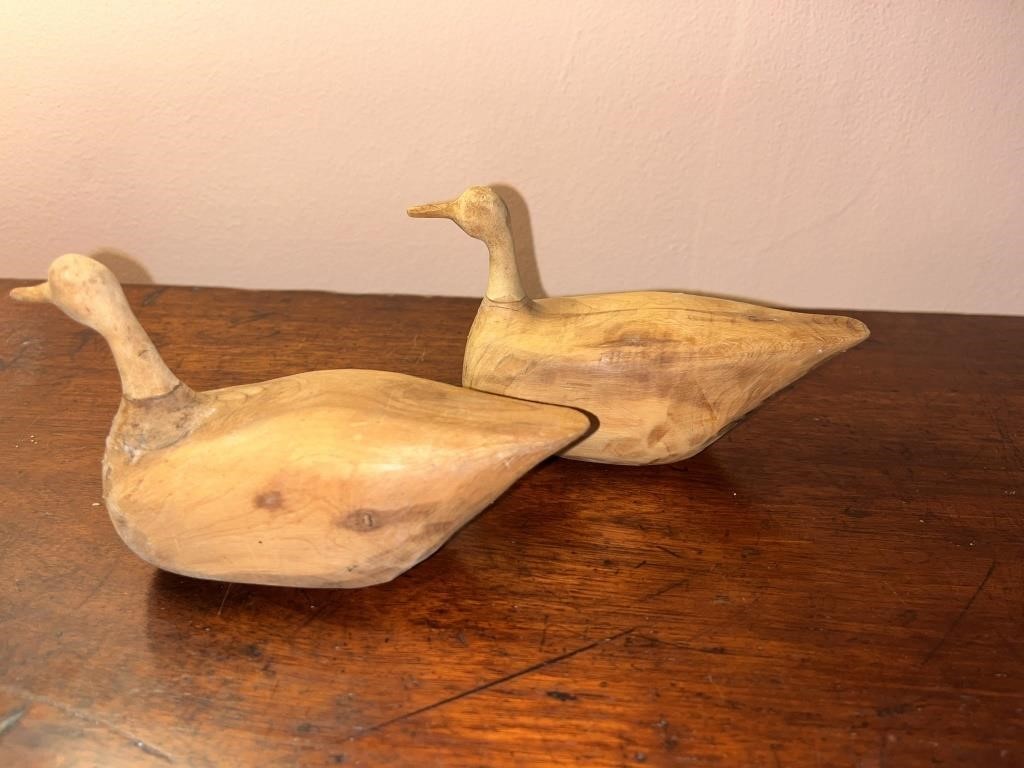 C 1961 Pair of Ocracoke Island Mini Decoys