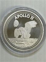 Apollo 11 1 oz  Silver Round