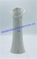 White Opaque Ceramic Vase (8.5”)