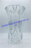 12” Lead Crystal Blossom Vase