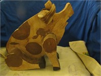 Wooden Pig