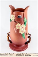 Roseville 389-10" Apple Blossom Vase
