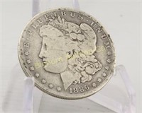 1886-0 Morgan Silver Dollar