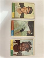 1960 Topps Baseball Cards -Bob Bruce #83, Lee Maye