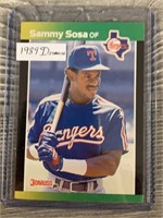 1989 Donruss #324 Sammy Sosa Card