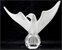 Crystal Frosted Eagle - Fostoria