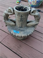 Resin Urn/ pot/ ? 15" tall