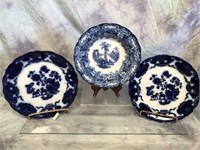 Blue Willow Plates, Etc