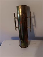 Military trench art brass shell, bullet 14 inches