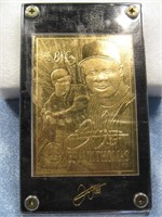 Gold Frank Thomas Baseball Card