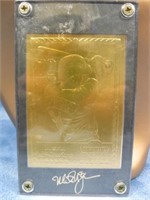 Gold Mark McGwire Baseball Card