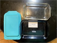 9x13 Casserole Pans (2) + Lid