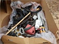 Pallet of miscellaneous tools and parts