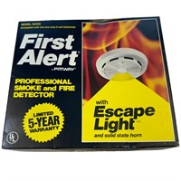 Vintage First Alert Smoke and Fire Detector