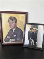 12x16 Robert Kennedy 8x10 Ted Kennedy photo