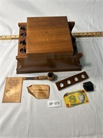 VTG Pipes, Pipe Box/Holder and Extras