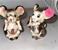Vintage Ceramic Mice (kitchen)