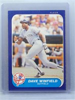 Dave Winfield 1986 Fleer