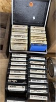 2 Boxes of 8 Track Tapes