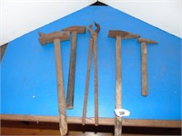 Blacksmith Tongs and Hammers