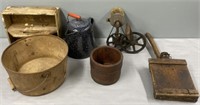 Country Lot Collection incl Graniteware &  Wood