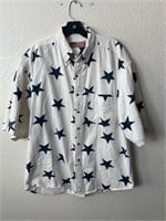 Vintage Double Impact All Over Print Stars Shirt