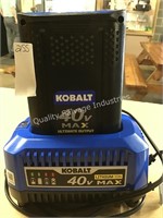 40V BATTERY W/ CHARGER (DISPLAY)
