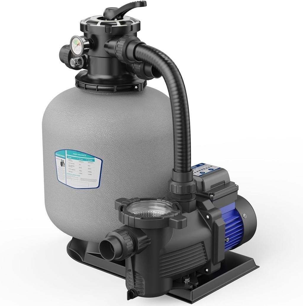AQUASTRONG Sand Filter Pump for Above Ground