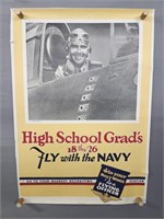 Authentic 1942 Navy Recruiting Poster