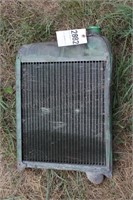 John Deere A radiator