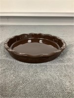 Longaberger Chocolate Pie Plate