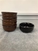 Five Longaberger Bowls
