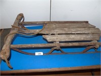 Sled - wooden
