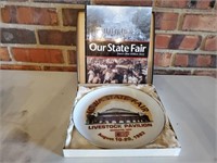 Iowa State Fair Livestock Pavilion commemorative