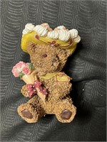 Teddy Bear Ceramic Figurine