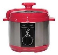 Wolfgang Puck 5-Qt Pressure Cooker, Red