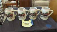 ANHEUSER   BUSCH BEER STEINS