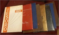 (7) Year Books 1958 -1966 Tesoro Sage Shield Poma