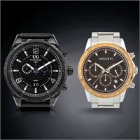 SWISS & JAPAN Chronograph Men's Watches