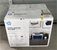 (ZZ) HP Color Laser Jet Pro MFP, model 4301fdn,